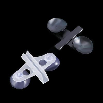 Feuille Séparatrice Noire Aquarium Ventouse Pince à Verre Paroi Clip d'Isolation d'Aquarium