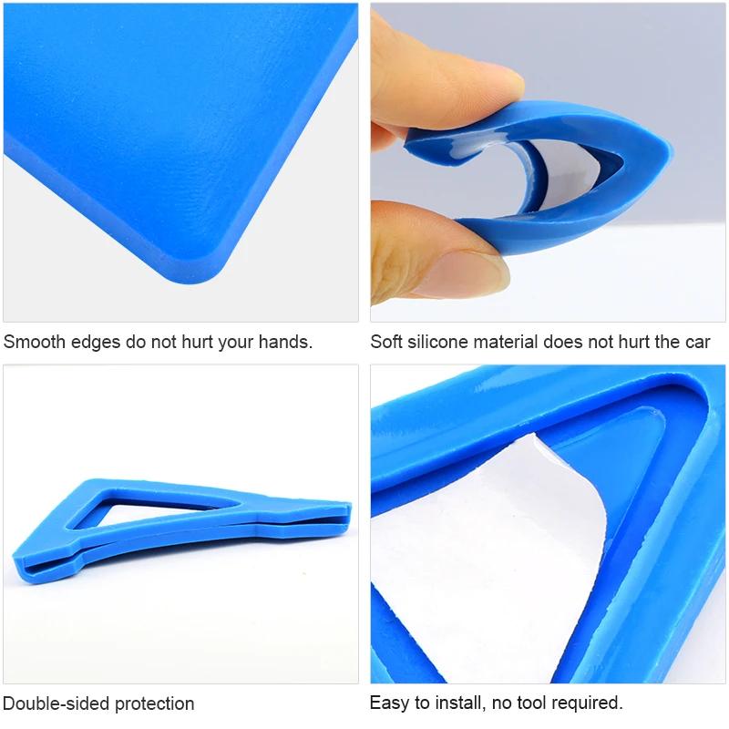 2x Car Door Corner Bumper Security Protection Stickers for Citroen C1 C2 C3 C4 C5 C6 C8 C4L DS3 DS4 DS5 DS5LS Car Accessories aia256