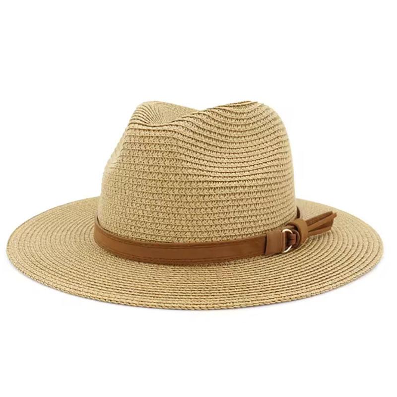 Quality Ebay Straw Hat Top Hat Women's Outdoor Beach Sunscreen Sunshade Jazz Hat