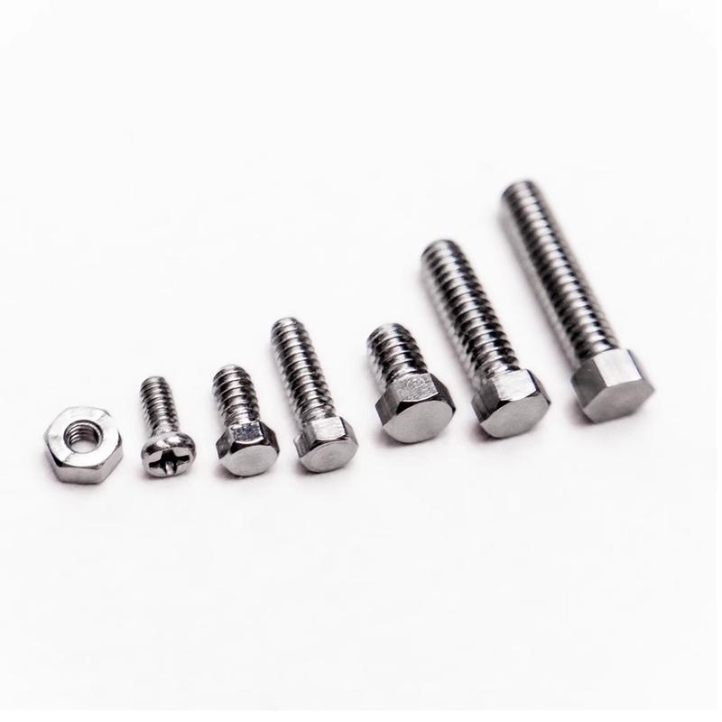 CUT High Strength Precision Machining 304 Non-standard M1.6 M2.0 Hexagon Screws