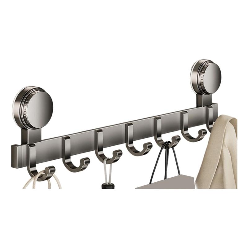 Strong Suction Cup Hook Strong Load-bearing Adhesive Rack Hook for Bathroom And Kitchen Organization