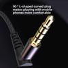 3.5mm in Ear Earphones Elbow Wired Headset Sport Earphones Esports Wired Earphone  Running