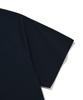 COVERNAT WOMAN Cooper Logo Ice Crop T-Shirt Navy