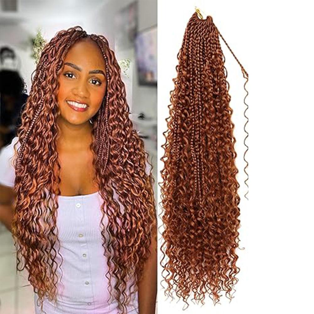 Cross-border European American High Temperature Wire Synthetic Fiber Wigs Machine Double Weft Three-strand Braid Braids Braids