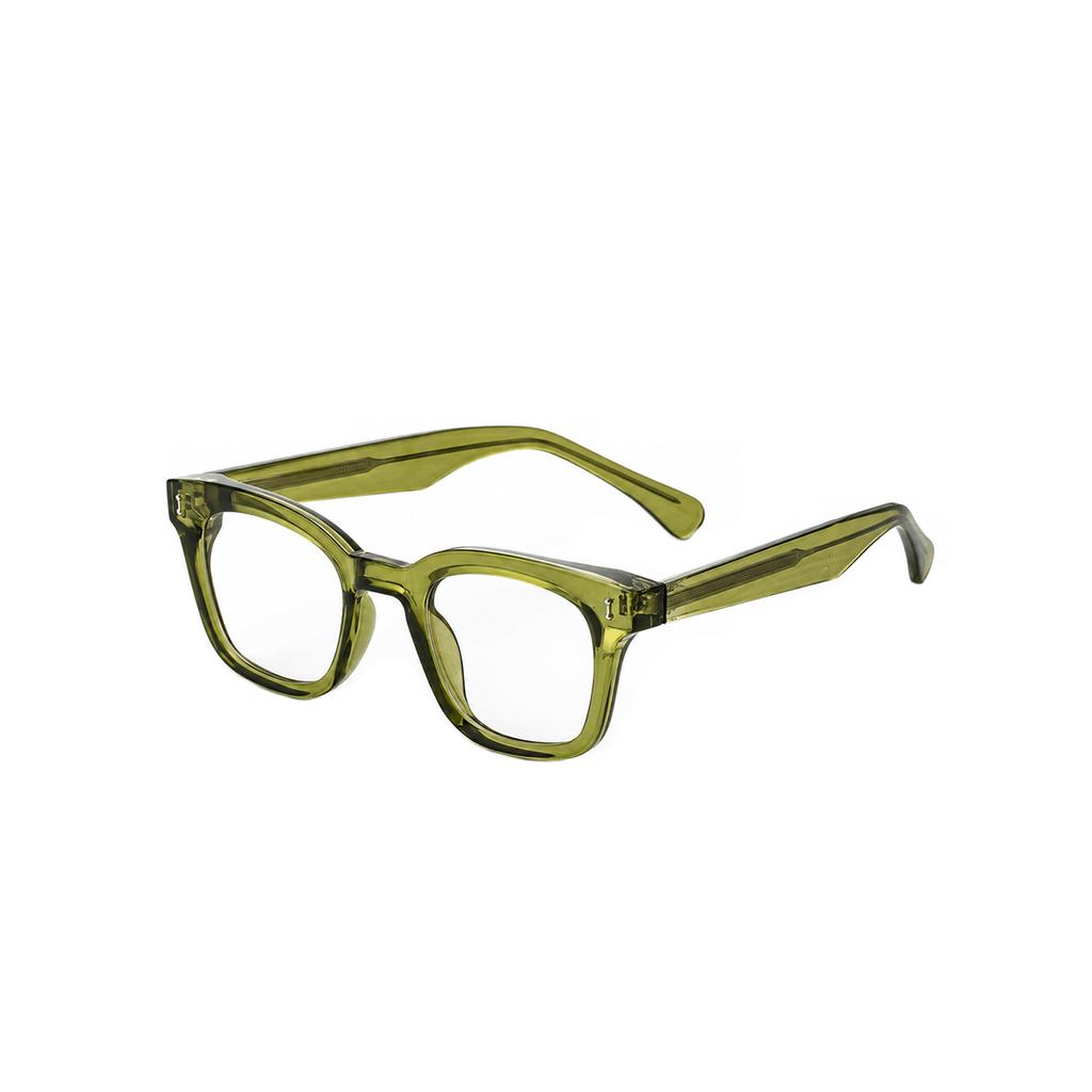 New square frame photochromic sunglasses for men, personalized propionic acid needle insertion, trendy UV protection sunglasses for men