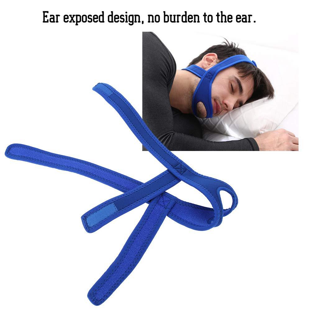 New Neoprene Anti Snore Stop Snoring Chin Strap Belt Anti Apnea Jaw Solution Sleep Support Apnea Belt Adjustable Sleep Care Tool