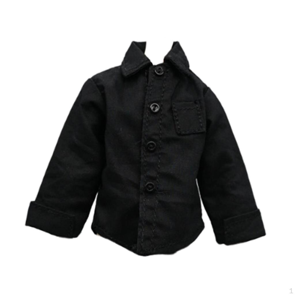 1/ Figure Shirt Doll Clothing Model Realistic Kids Adults Gifts Fashion Accessories Soft 6" Male