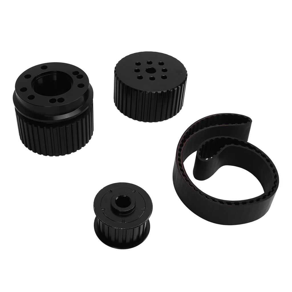Belt Pulley Kit Long Water Pump Belt Pulley Kit Replacement for Chevy Engine 283 305 307