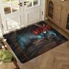 TV Series Horror D-Dexter Floor Mat Soft Thickened Absorbent Non-Slip Bedroom Living Room Door Mat Home Decor Flannel Rugs