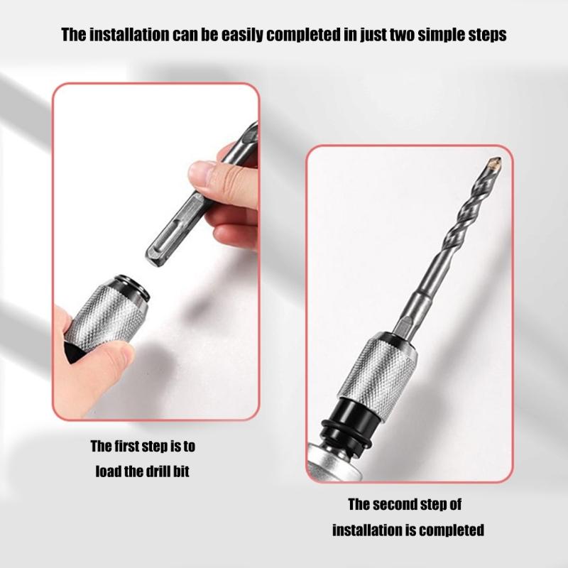 Multipurpose Drill Socket Adapter Converts Electric Wrench To Hammer Conversion For Power Tool And Ratcheting Wrenches