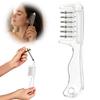 Portable Scalp Oil Dispenser 1/2Pcs Refillable Hair Applicator Comb, Leak Proof Women Comb for Growth, Massaging Men