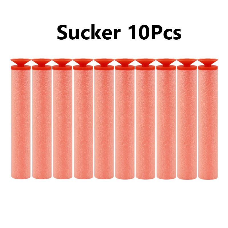 EVA Soft Bullet Round Suction Head Refill Darts Bullets for Gun Kids Toy Guns Accessories Bullets for Series Blasters Xmas