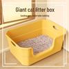 XL Splash-Proof Pet Litter Box & Kitten Bathtub