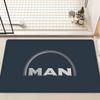 M-Man Truck Logo Door Mat Nordic Style Bedroom Living Room Doormat Home Balcony Anti-Slip Alfombra