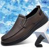 Loafers Moccasins Lazy Driving Shoes Comfortable Men Casual Shoes Summer Non-slip Lightweight Soft Casual Footwear Black Brown