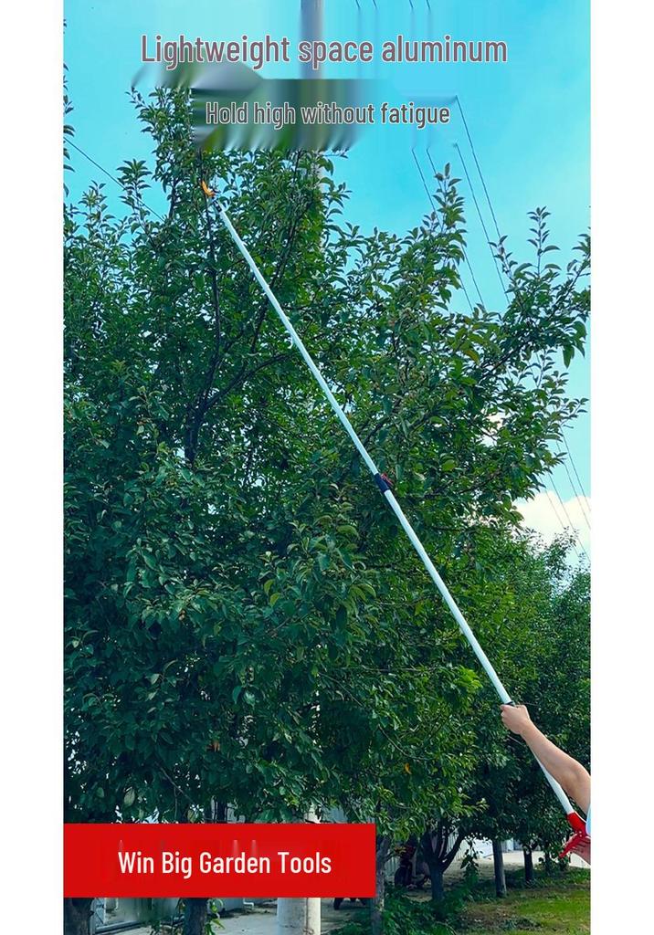5-meter Telescopic Garden Shears for High-Altitude Pruning