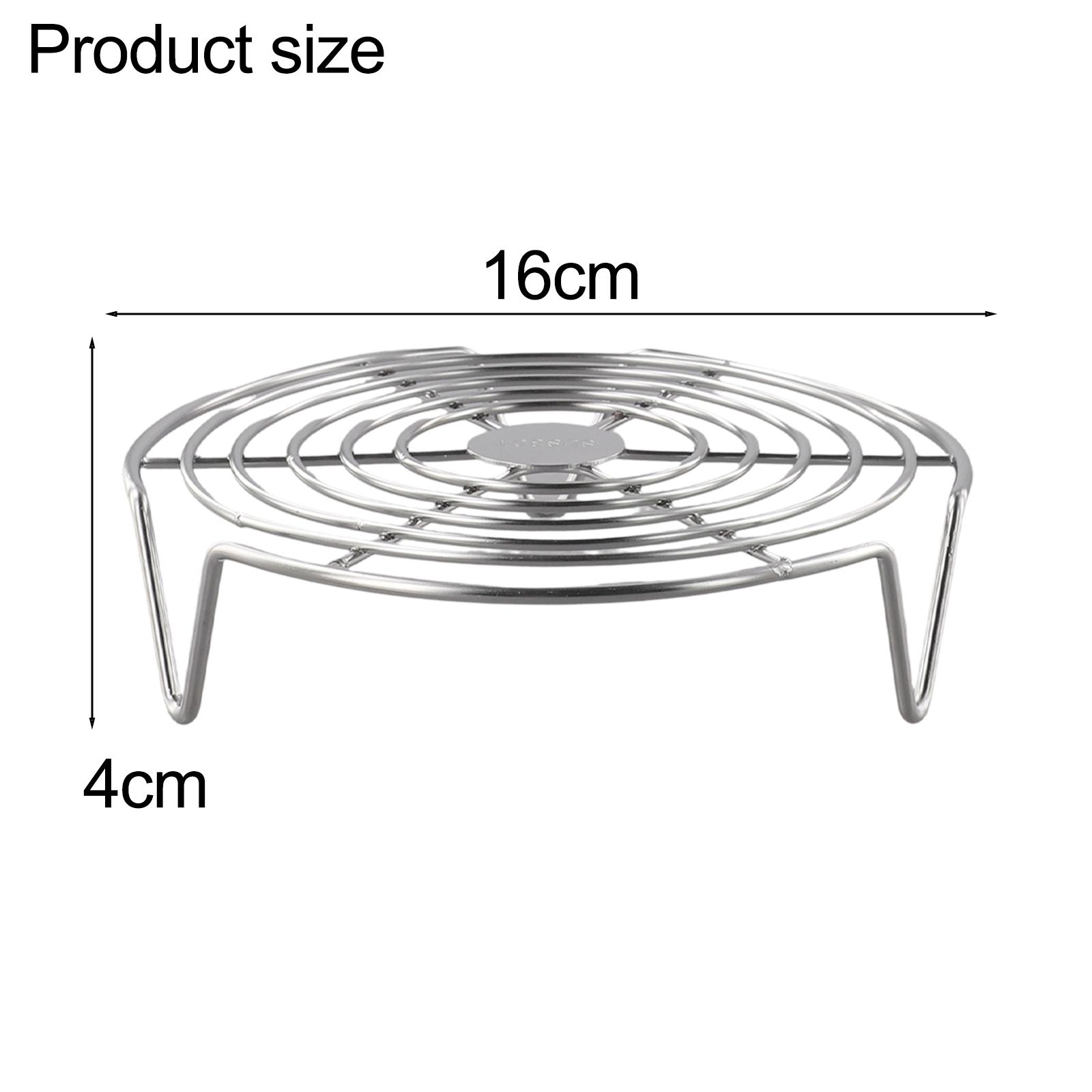 

Steamer Rack for Pots Pans Woks Stainless Steel Material for Durability 16cm