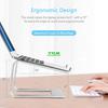 Ergonomic Aluminum Laptop Mount Computer Stand Compatible Detachable Laptop Riser Notebook Holder For MacBook 10-15.6"