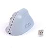 Vertical Bluetooth 6 Compatible with Windows and Microsoft Surface Blue Mouse, Wireless, & 2.4G, USB, 3-Mode, Vertical, Quiet, Buttons, Optical,
