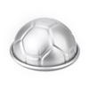 8-Inch Football Cake Mold & 6-Inch Anodized Hemisphere Baking Tool - Spherical Chiffon Cake Base for Cartoon Designs