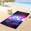 FC Schalke 04 Custom Name Print Beach Towel, Large Soft Quick Dry Towel for Beach Camping Swimming