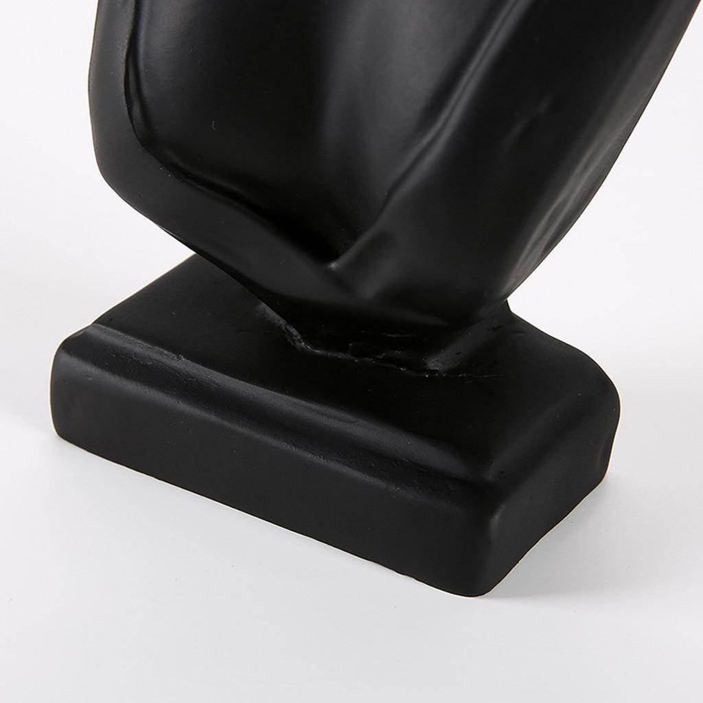 Fashion Neck Model Holder Jewelry Exhibition Stand Earrings Display Holder Resin Texture Necklace Holder for Necklace