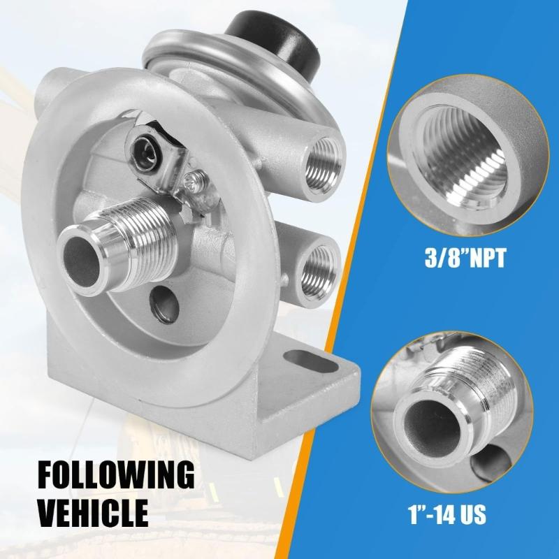 Hand Pump Fuel Filter Base Assembly for R45T R60T R90T Filters, Metal Bracket Base for Marine Service Tasks and Repair