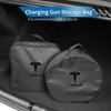 EV Car Valve Charging Cable Storage Box Electric Vehicle Charger Cables Carry Bag For Tesla Model 3 Y S X 2021 Roadster