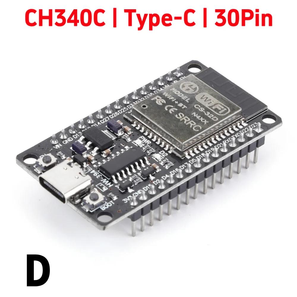 GPIO 1 Into 2 ESP32 Expansion Board CP2102 NodeMCU-32S Lua 30Pin Module GPIO WiFi Bluetooth-compatible Low Power Module