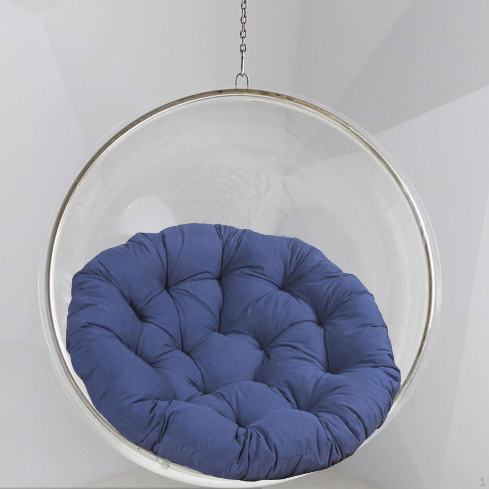 Подвесная подушка для стула напольная подушка для офисного сиденья гамак коврик для медитации тёмно-синий 2995₽