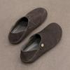 Birkenstocks New Two-wear Lazy Shoes Leather Soft-soled Casual Shoes Low-top All-inclusive Slippers