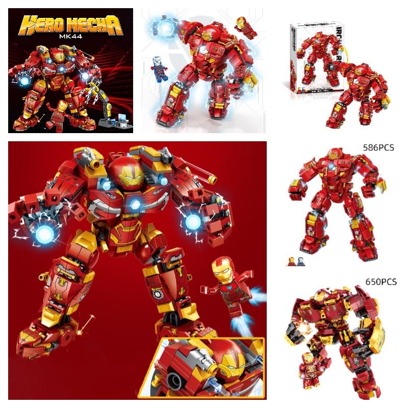 Heroic Mech War Machine Transformer Puzzle Building Blocks