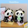 Cartoon Cute Panda Plush Backpack For Kids With Storage And Adjustable Straps