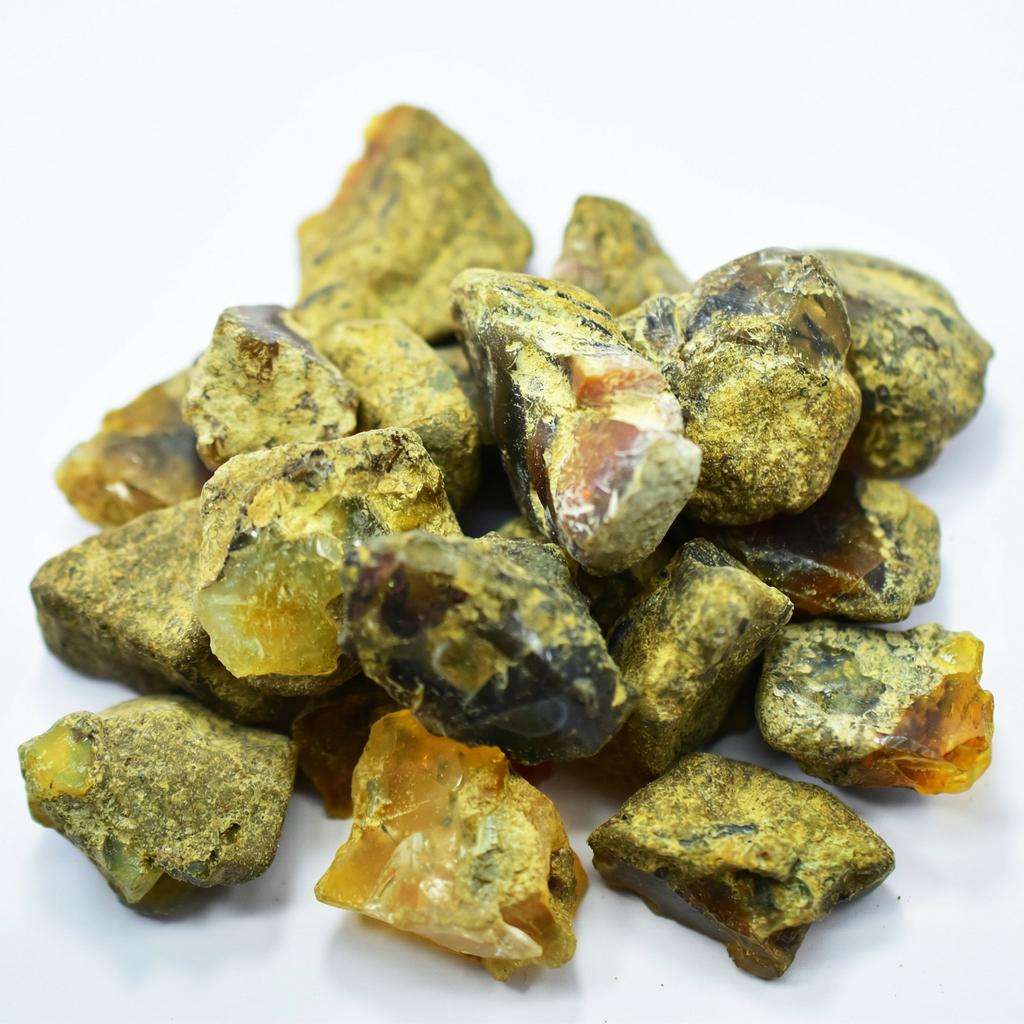 Natural Brown Amber Loose Gemstone Raw Uncut Rough 150.36 Ct Lot for Lapidary and Gem Collections