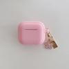 Flower Pendant Earphone Cover, Suitable for the New AirPods 4th Gen Protective Cover, Apple Earphones, Silicone AirPods 3