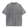 Cotton Washed Retro Women T-Shirts Vintage Tee Shirts Casual Short Sleeve Solid Loose Female Basic Clothing