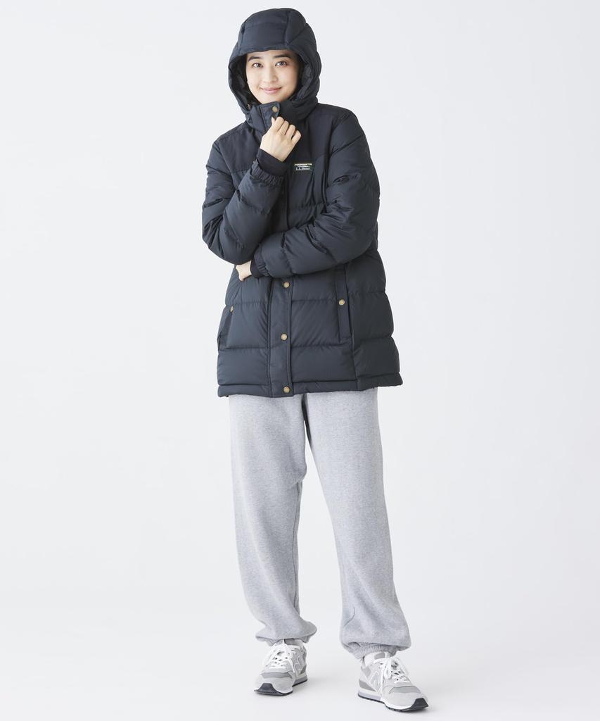 Mountain Classic Down Parka US Fit Petite L Nautical Navy Blue 0UBW220006 [LLBE] Women's