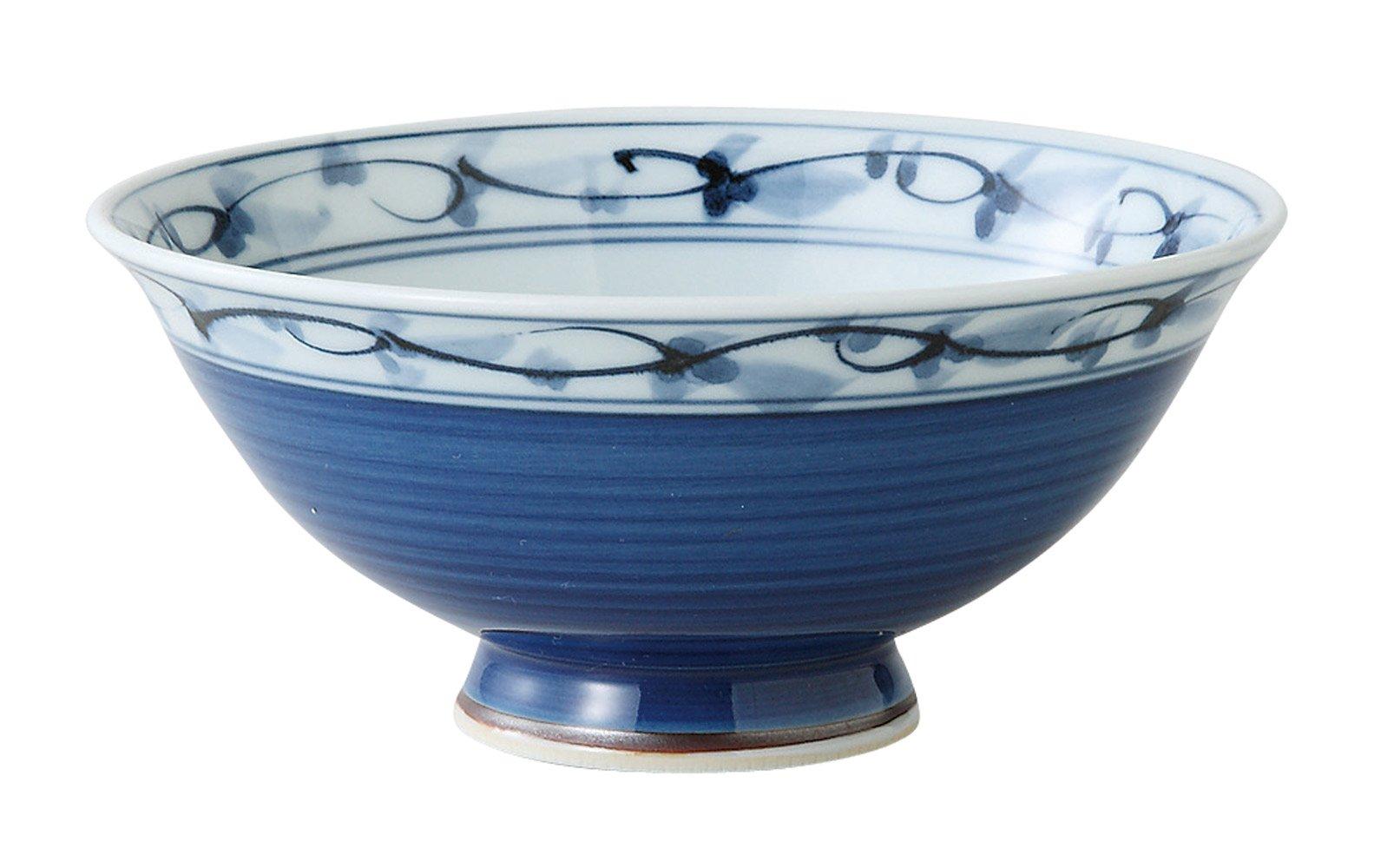 

Рисовая пиала Хасами с хризантемой 70869 (большой) узор, синий, синий