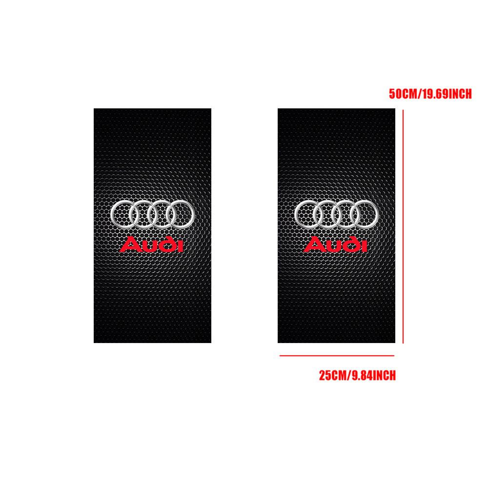 PVC Car B-pillar Sticker Auto Center Column Waterproof Stickers For Q5 Sline A1 A2 A3 A4 A4L A5 RS RS3 RS4 RS5 RS6 R8 S1 S2