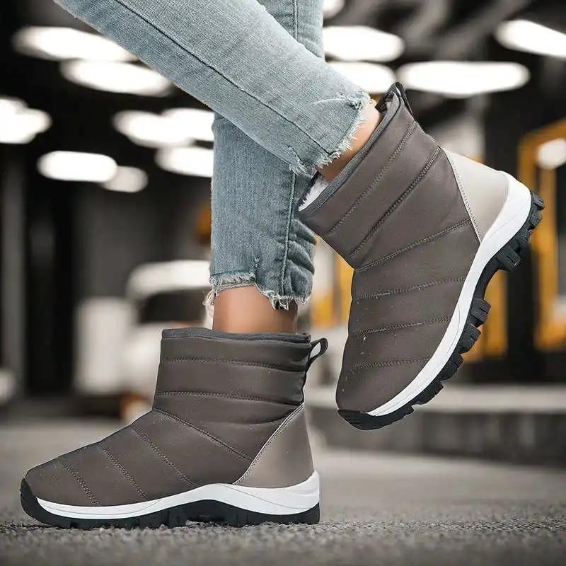 Fashion All Terrain Anti Slip High Boots Summer Walk Shoes High Sneakers Woman Sport Drop Shipping Sneachers Donna Functional Model