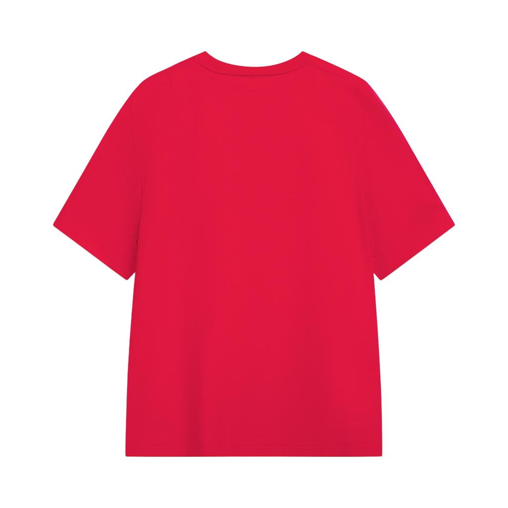 Li-Ning Quick-Dry Cool Short Sleeve Round Neck Embroidered T-Shirt Men Tops AHSW017-1