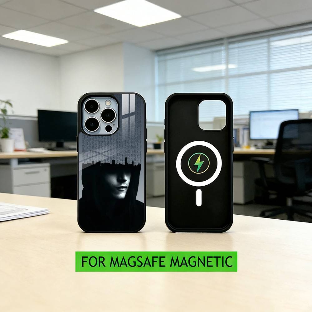Mr R-Robot F-Fsociety  Phone Case For iPhone17,16,15,14,13,12,11 Plus,Pro Magnetic with Magsafe Wireless Charging iPhone17Pro