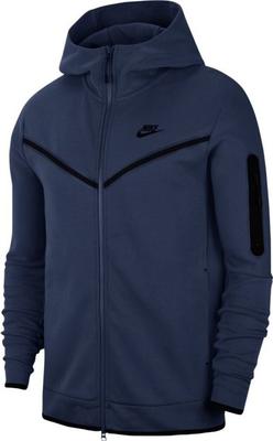 Jacket Tech Fleece Windrunner Full Zip Hoodie (CU4489) Midnight Navy/black