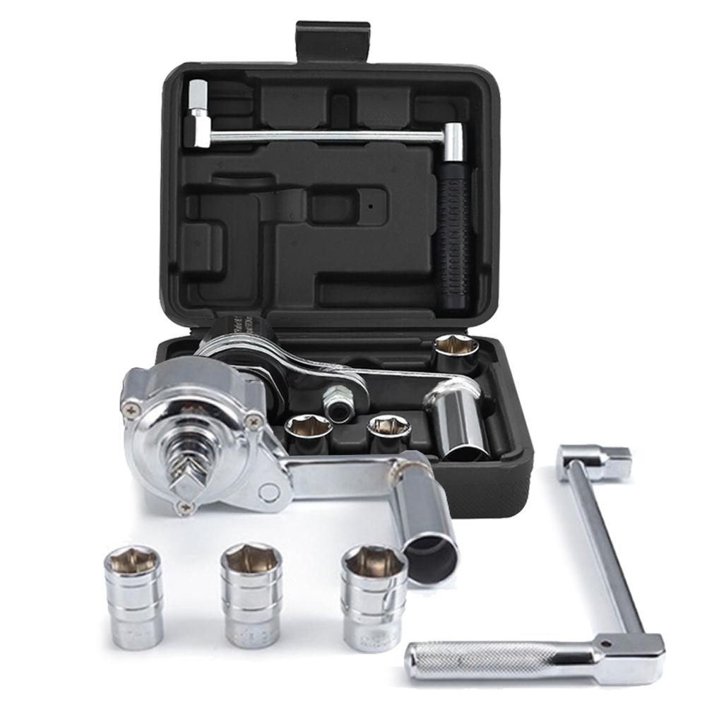 Lug Nut Remover with 17mm/19mm/21mm Sockets Heavy Duty Labor-Saving Nut Disassembly Tool Torsional Torque Multiplier Nut Remover