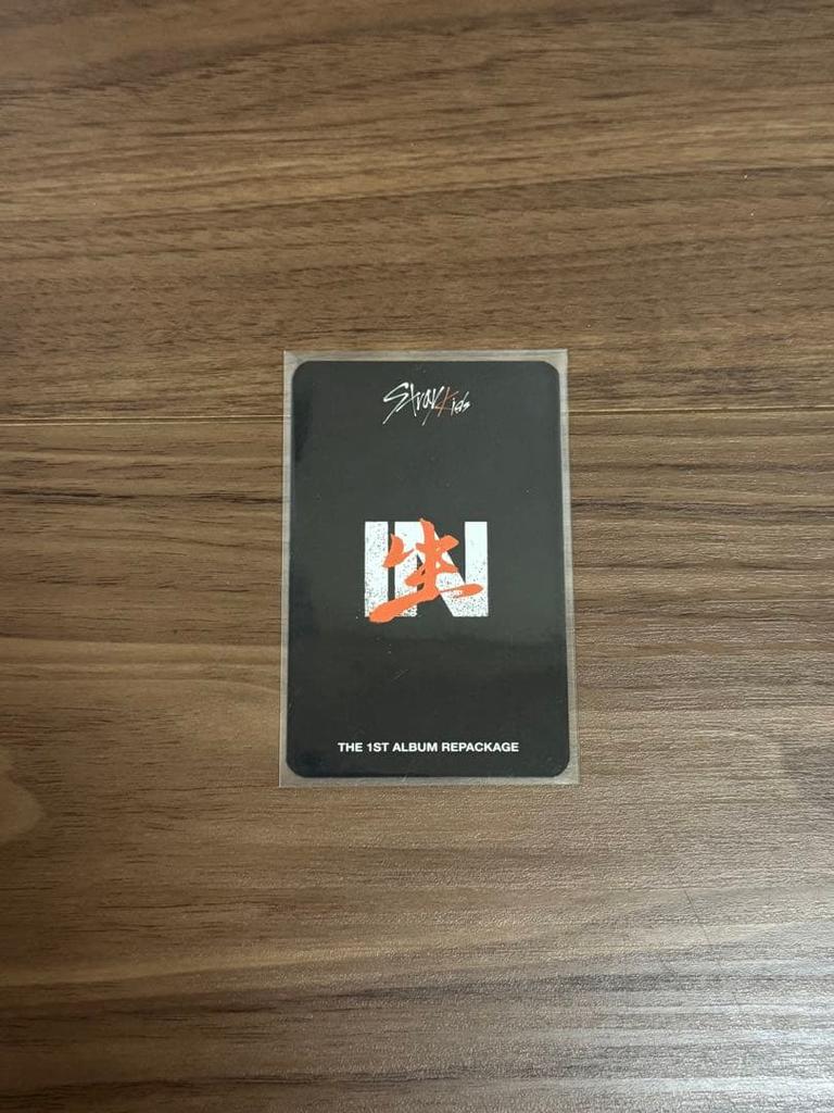 [USED] Stray Kids Bang Chan IN Live Store Bonus Apple Music Photocard