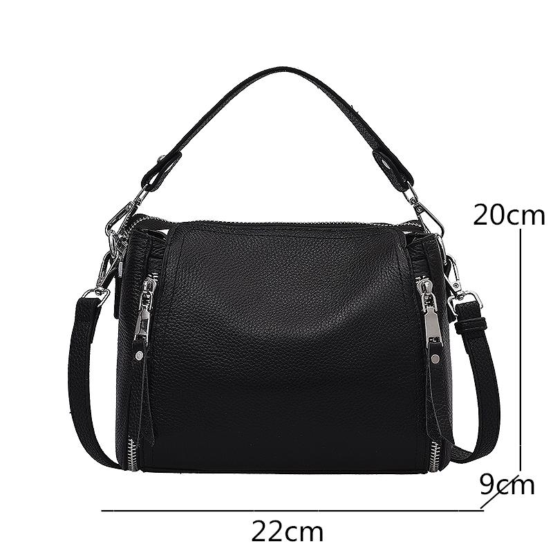 Genți Messenger din piele naturală de designer pentru femei Genți de mână de mare capacitate Geantă de lux din piele de vacă de călătorie Geanta de umăr pentru femei