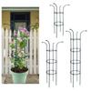 Garden Trellis Multifunctional Flower Stand Climbing Plants Frame Tall Plant Support for Courtyard Patio Clematis Fruits Flowers