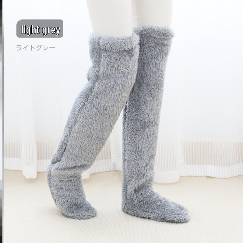 Women's Winter Quilt Warm Foot Socks: Elderly Nighttime Cold Feet Solution