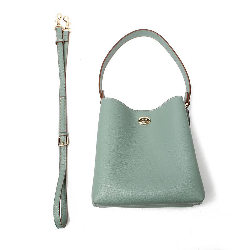 Genți de umăr tip găleată din piele pentru femei, genți crossbody, geantă de damă de marcă de designer de lux