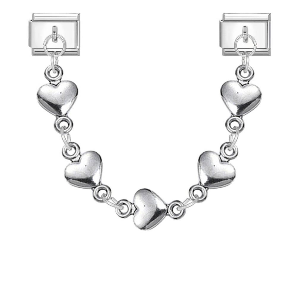 Doppelkettenglied Armband Charms Passend für 9mm Armband DIY Herstellung Charm Italienische Glieder Edelstahl Multifunktionale DIY Armband Bausatz